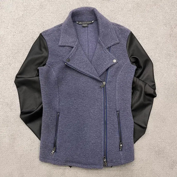 [BUNJANG] AX Armani Exchange Women's Biker Jacket / XS 아르마니 익스체인지 여성 바이커 자켓