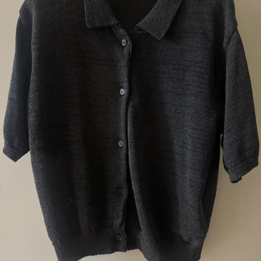 [BUNJANG] Moia Short Sleeve Knit Cardigan / 모이아 moia 반팔 니트 가디건