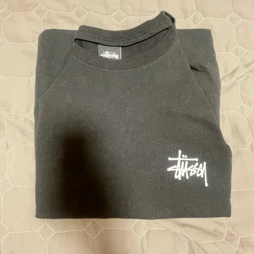 [BUNJANG] Stussy Short Sleeve T-Shirt Black M / 스투시 반팔티 블랙 m