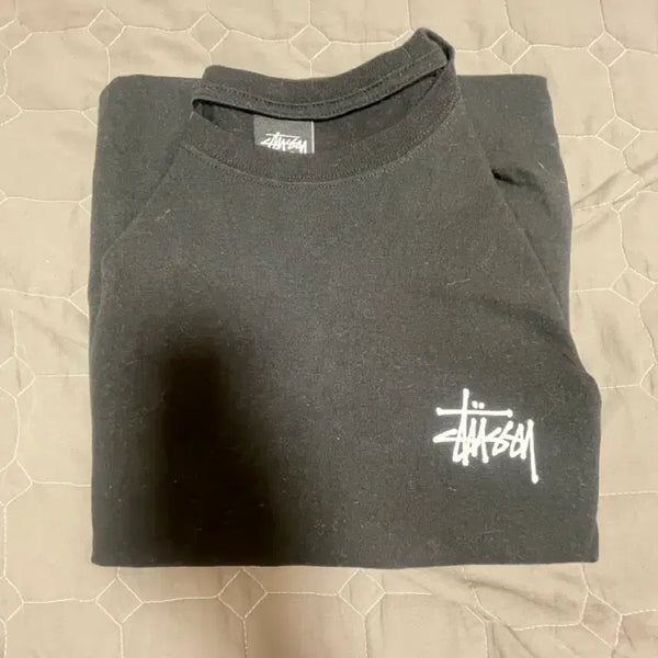 [BUNJANG] Stussy Short Sleeve T-Shirt Black M / 스투시 반팔티 블랙 m