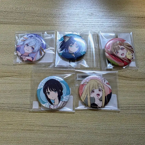 [BUNJANG] Oshi no Ko Kaguya Princess Badge Bundle (Sealed) / 미개봉) 초카구야 공주 뱃지 5개 일괄 판매