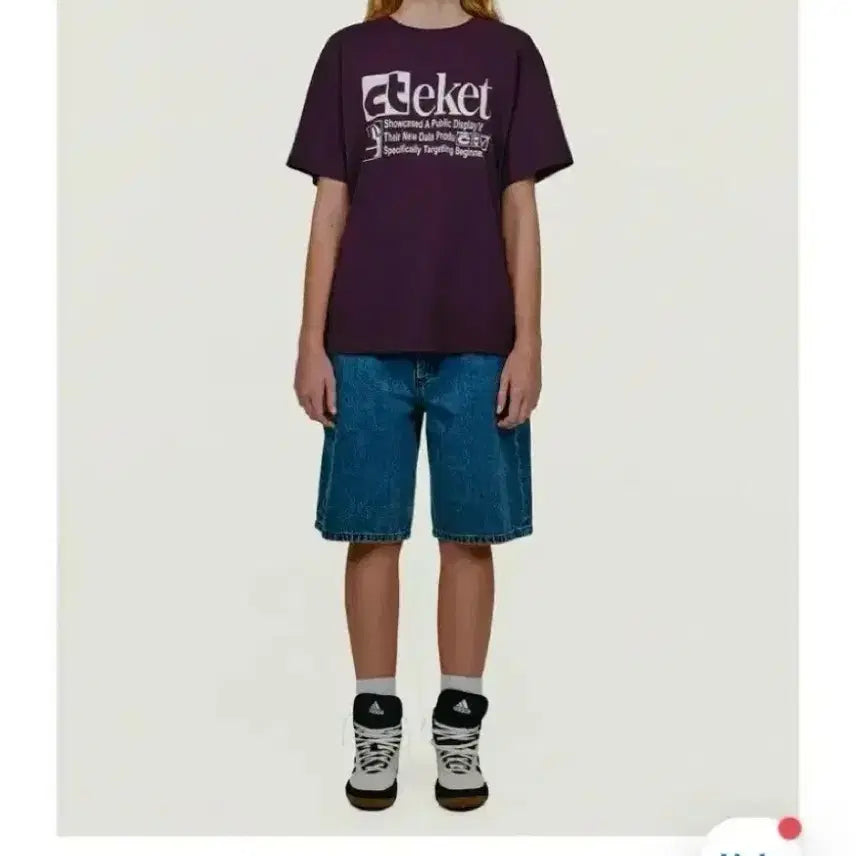 [BUNJANG] Techket Plan Tee Purple / [새상품] 테켓 Plan Tee Purple