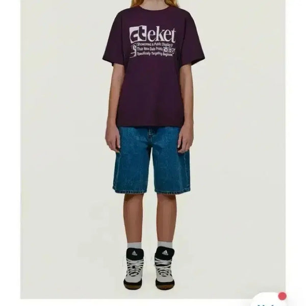 [BUNJANG] Techket Plan Tee Purple / [새상품] 테켓 Plan Tee Purple
