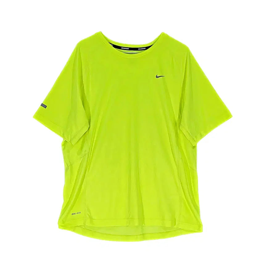 [BUNJANG] Nike Men's Sporty Oversized Fit Short Sleeve T-Shirt Lime / 나이키 남성 스포티한 오버핏 반팔티 110 라임 00410