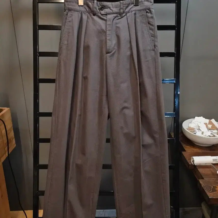 [BUNJANG] Rough Side Wide Pants Grey / 29-30 러프사이드 rough side 와이드 팬츠 그레이 4.9