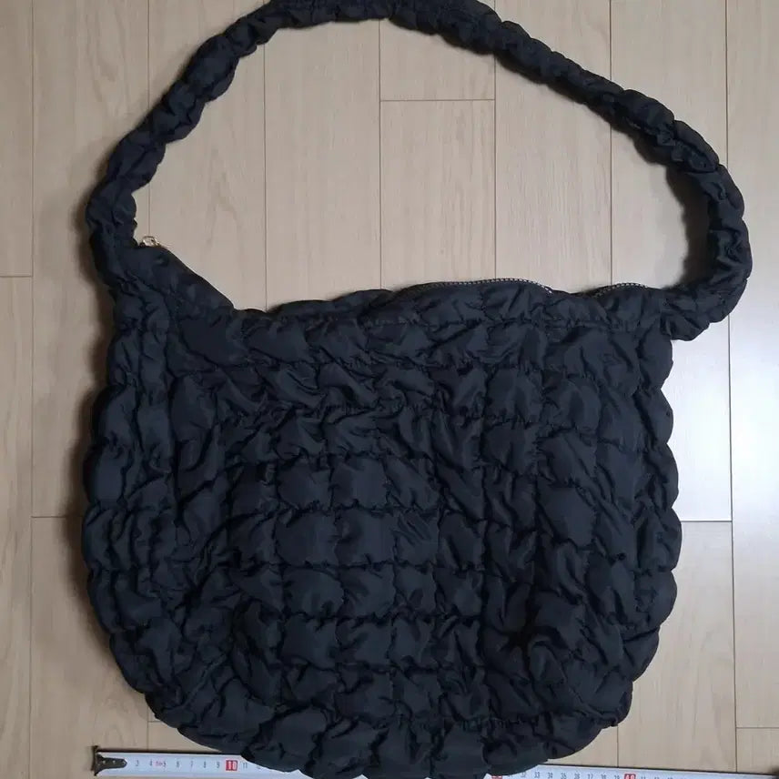 [BUNJANG] Quilted Shoulder Bag Black / 퀼팅 숄더백 블랙