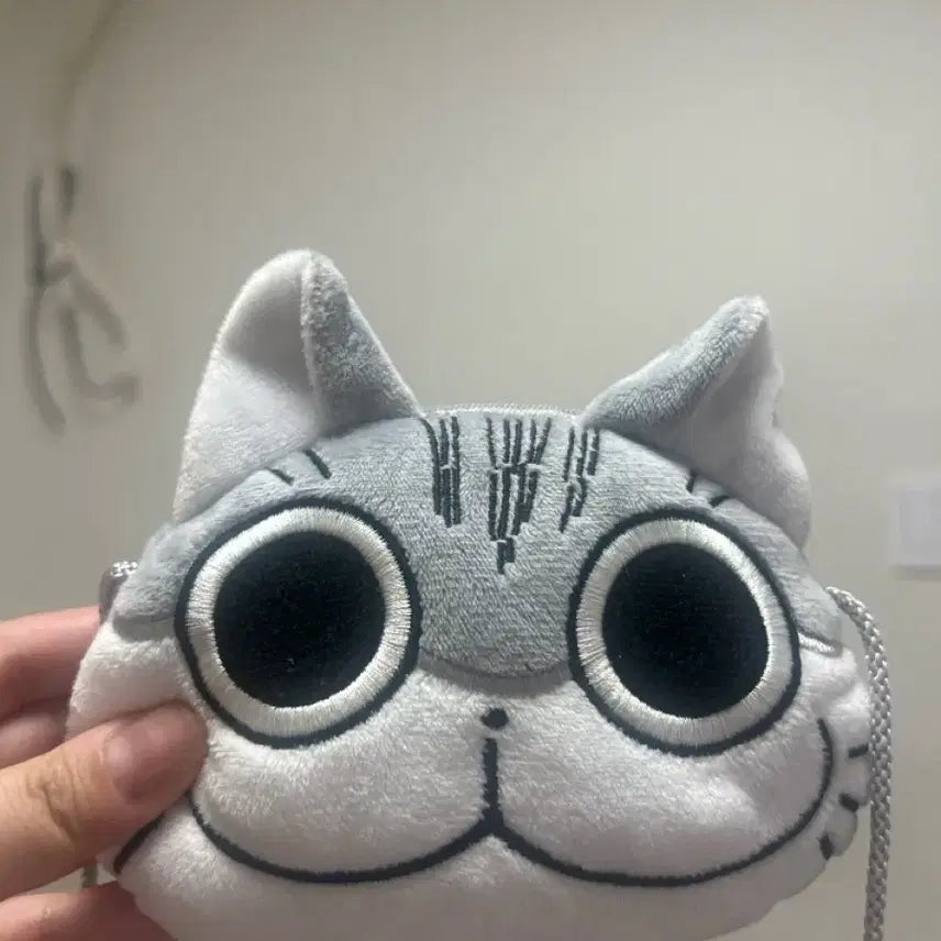 [BUNJANG] Cat Pouch / 밤은 고양이와 함께 큐르가 페이스 파우치