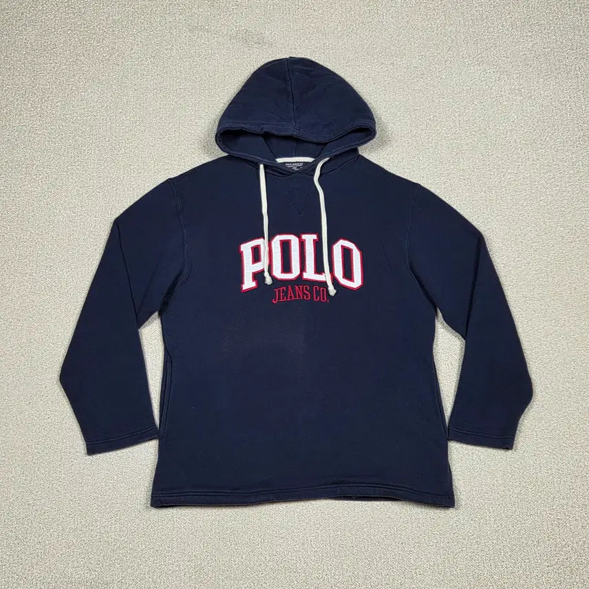 [BUNJANG] Polo Jeans Arch Logo Pullover Hoodie M / [폴로 진스] 아치 로고 풀오버 후드티 | A00493