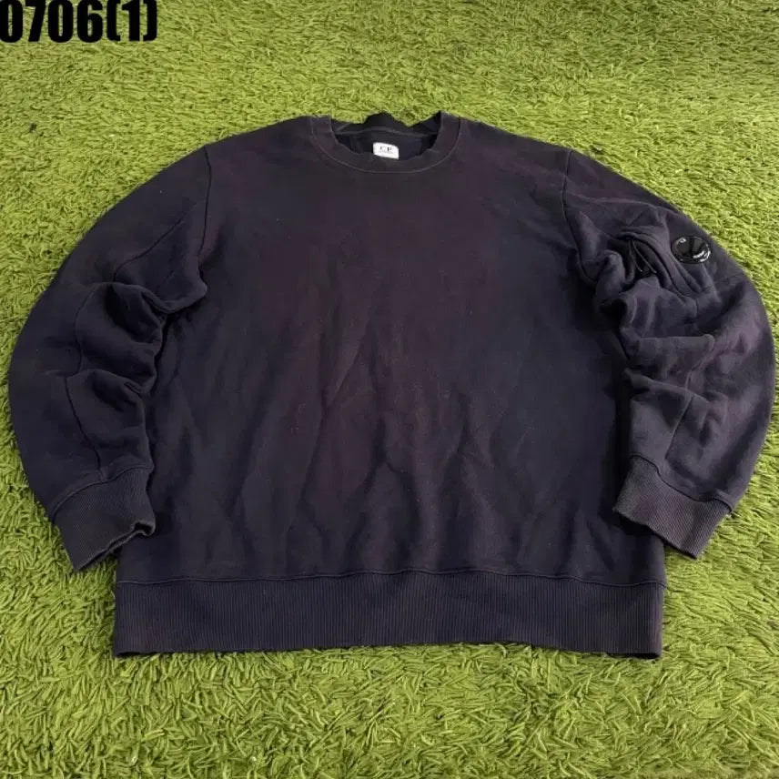 [BUNJANG] CP Company Navy Lens Logo Sweatshirt XL / CP컴퍼니 맨투맨 XL
