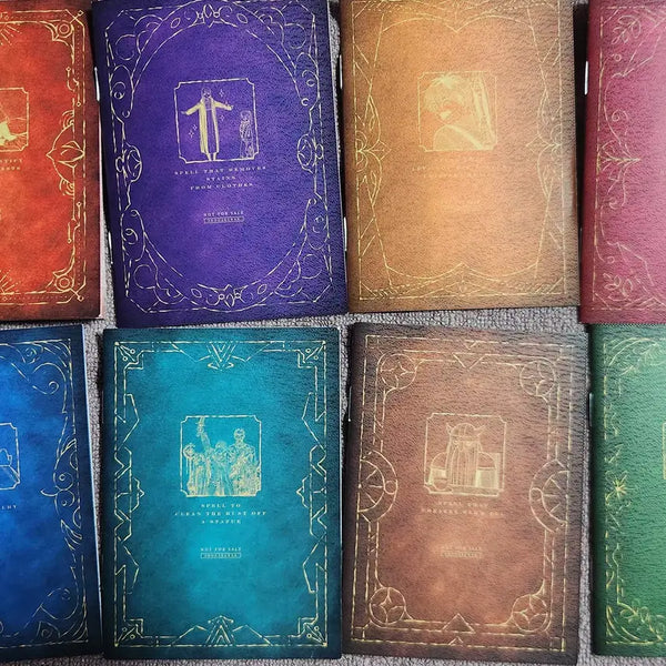 [BUNJANG] Sousou no Frieren Set of 8 Exclusive Memo Notebooks / 장송의 프리렌 구매특전 노트 전 8종