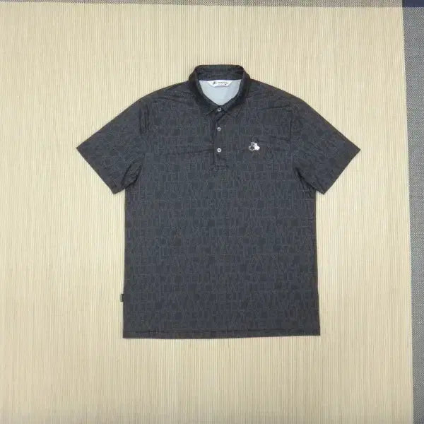 [BUNJANG] Black & White Men's Cool-Touch Short Sleeve Polo Shirt (Size 105) / (105) 블랙앤화이트 냉감 반팔 폴로 셔츠