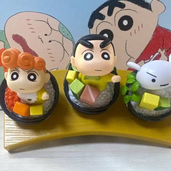 [BUNJANG] Crayon Shin-chan Flying Gimbap Character Figures / 짱구 날아라수제김밥 피규어
