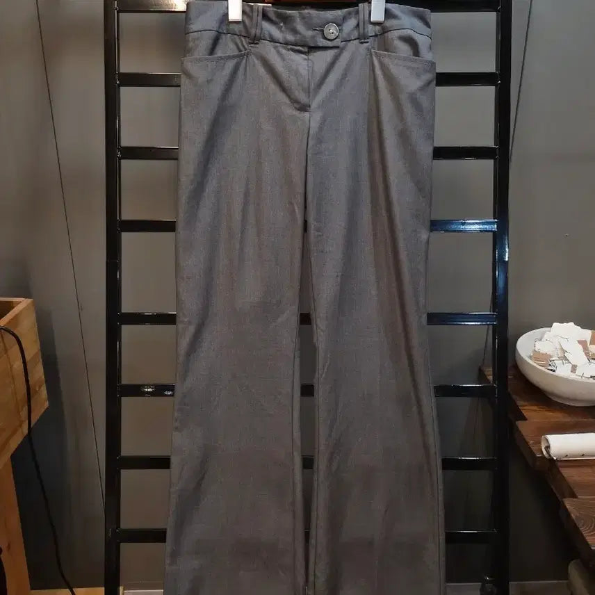 [BUNJANG] Tommy Hilfiger The Reade Pant Women's Bootcut Slacks Grey / 2 타미힐피거 리드팬츠 여성 부츠컷 슬랙스 그레이 3.9