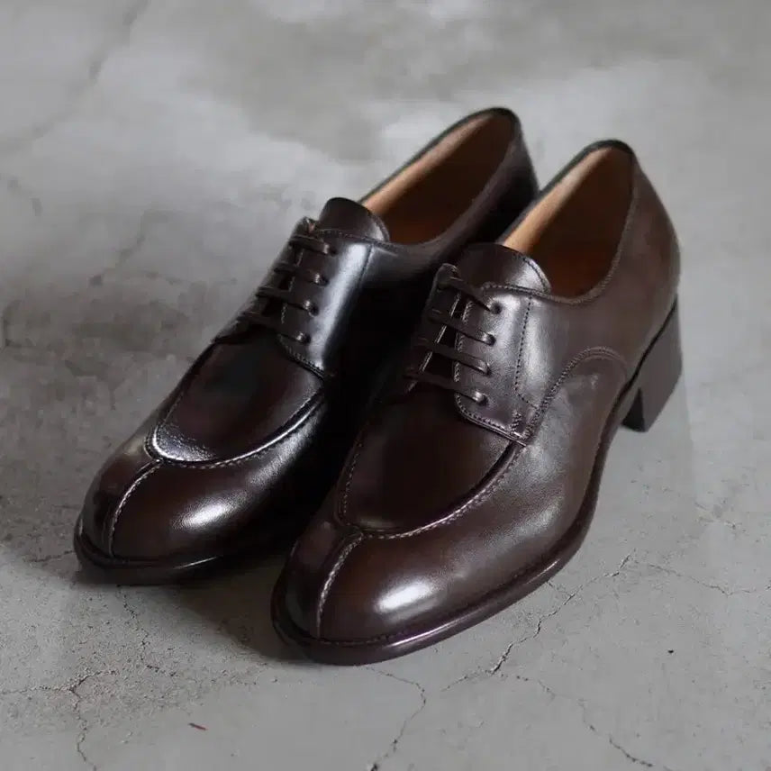 [BUNJANG] Le Yucca's U-Tip Brown Loafers / le yucca's 르유카스 u-tip 유팁 브라운