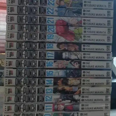 [BUNJANG] One-Punch Man Complete Manga Set Volumes 1-35 + Hero Association / 원펀맨 만화책 전권 1~35권+히어로대전
