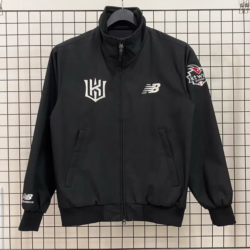 [BUNJANG] New Balance KT Wiz Authentic Spring/Autumn Jacket / <S> 뉴발란스 KT 위즈 어센틱 춘추 자켓