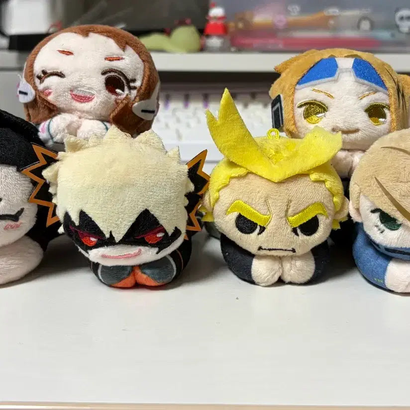 [BUNJANG] My Hero Academia Hug Character Plush Doll Bundle Set / 나히아 히로아카 허그캬라 인형 일괄