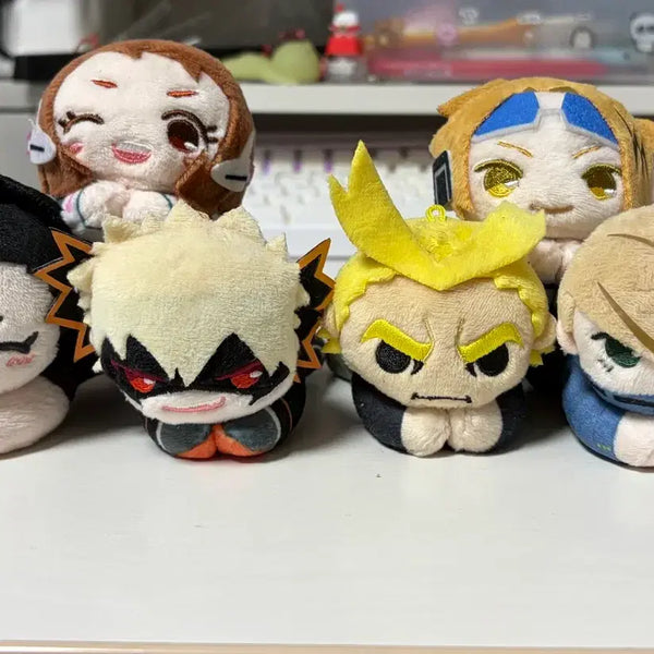[BUNJANG] My Hero Academia Hug Character Plush Doll Bundle Set / 나히아 히로아카 허그캬라 인형 일괄