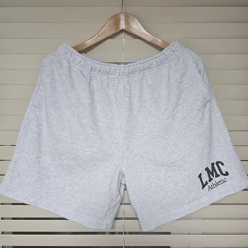 [BUNJANG] LMC Athletic Sweat Shorts Melange Grey / LMC 애슬레틱 스웻 쇼츠 반바지 L