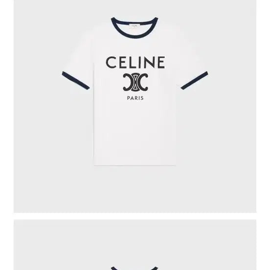 [BUNJANG] Celine Triomphe Cotton Jersey T-Shirt Size S / 셀린느 트리오페 코튼 저지 티셔츠 S