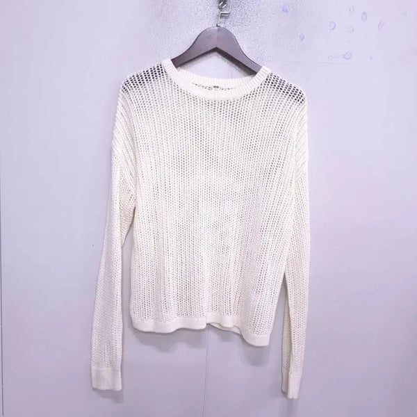 [BUNJANG] Uniqlo Women's Mesh Knit - S / 유니클로) 거의새거 여성 25ss 망사 니트 -S