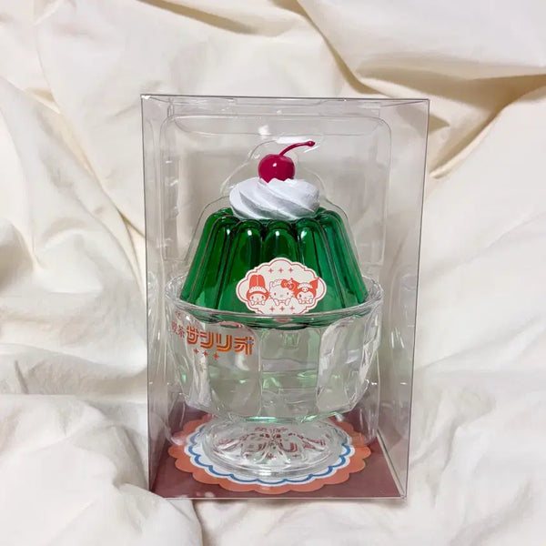 [BUNJANG] Sanrio Kissaten Melon Soda Pudding Storage Box / 산리오 킷사 메론소다 푸딩 소품함 킷사텐 미개봉