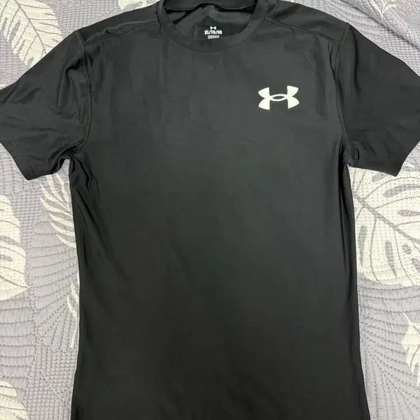 [BUNJANG] Under Armour Techfit T-Shirt Black XL / 언더아머 반팔티 블랙