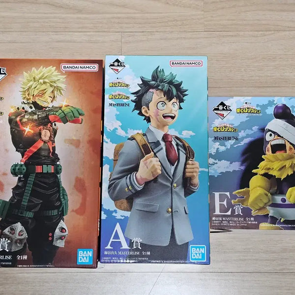 [BUNJANG] My Hero Academia Ichiban Kuji Figure Set - Izuku Midoriya (A Prize), Katsuki Bakugo (C Prize), Minoru Mineta (E Prize) / (미개봉) 히로아카 제일복권 A상 미도리야 C상 바쿠고 E상 미네타