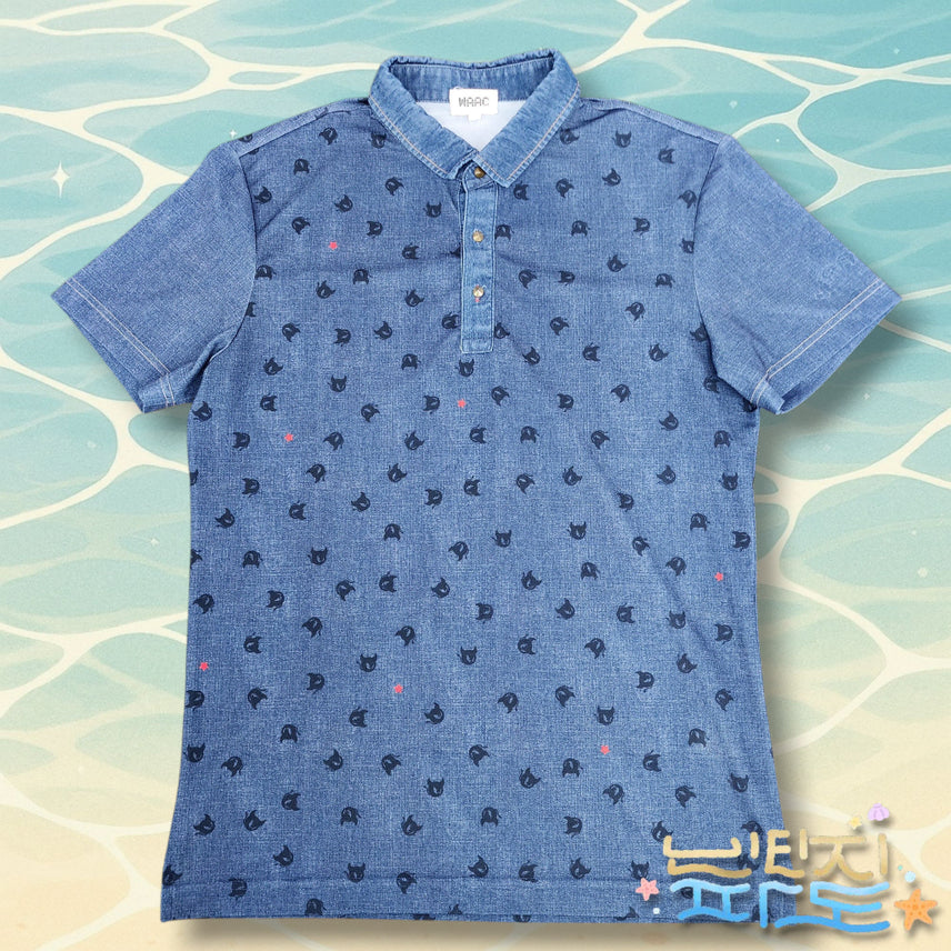 [BUNJANG] WAAC Women's Short Sleeve Collared Golf Shirt / S WAAC 왁 골프 여성 반팔 카라티