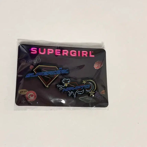 [BUNJANG] Supergirl Pin Badge / 슈퍼걸 핀뺏지