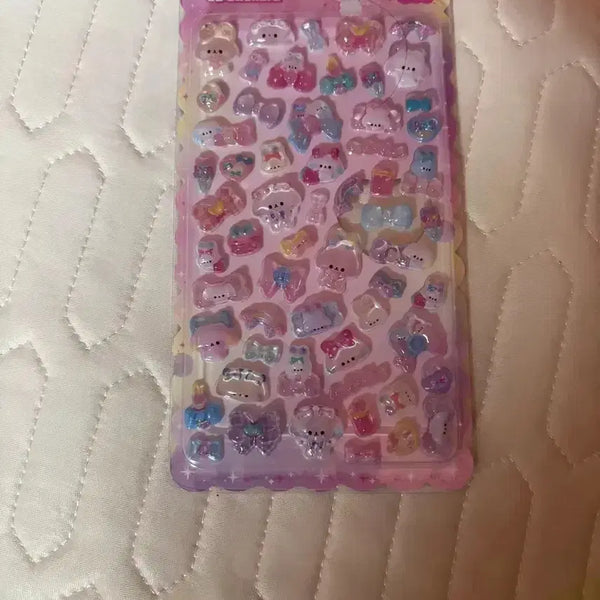 [BUNJANG] Daiso 3D立体 Ribbon Sticker / [다이소 신상]3d 입체 스티커 리본 판매!!!