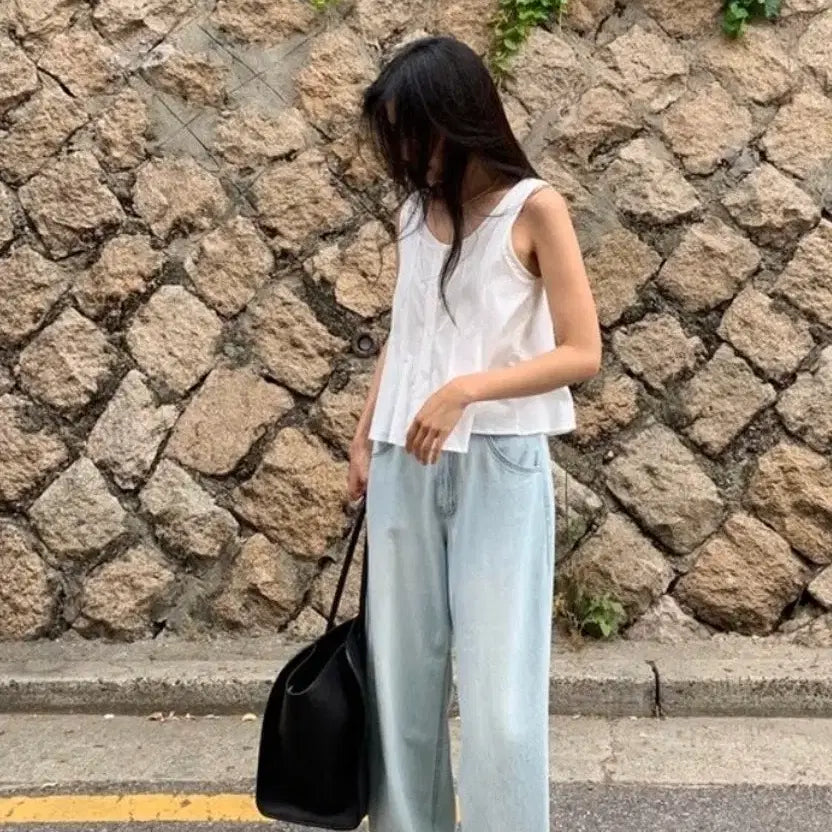 [BUNJANG] Brunch Harry Light Wash Denim Pants / 브런치 해리 연청 데님