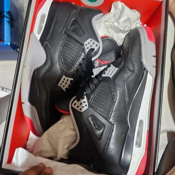 [BUNJANG] Air Jordan 4 Bred Reimagined Sneakers / 에어조던4 브레드 리매이진