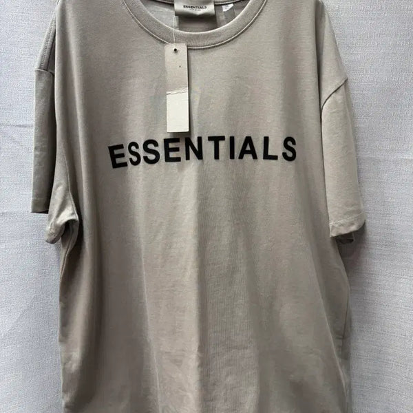 [BUNJANG] Fear of God Essentials Silicone Logo T-Shirt XXL / 새상품) 피어오브갓 에센셜 실리콘 로고 반팔티 XXL(XL~2XL)
