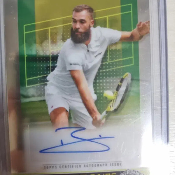 [BUNJANG] Benoit Paire Autographed Chrome Card / Benoit Paire 오토카드