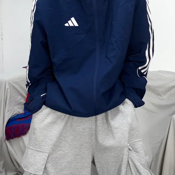 [BUNJANG] Adidas Tiro 23 Windbreaker Navy XL / 아디다스 티로 23 네이비 바람막이 XL