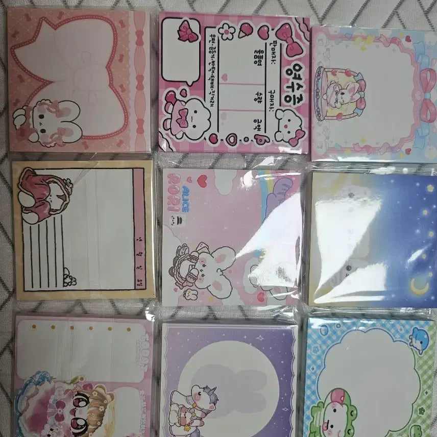 [BUNJANG] Memo Pad Set / 포용 떡메 판매 개당 2000원