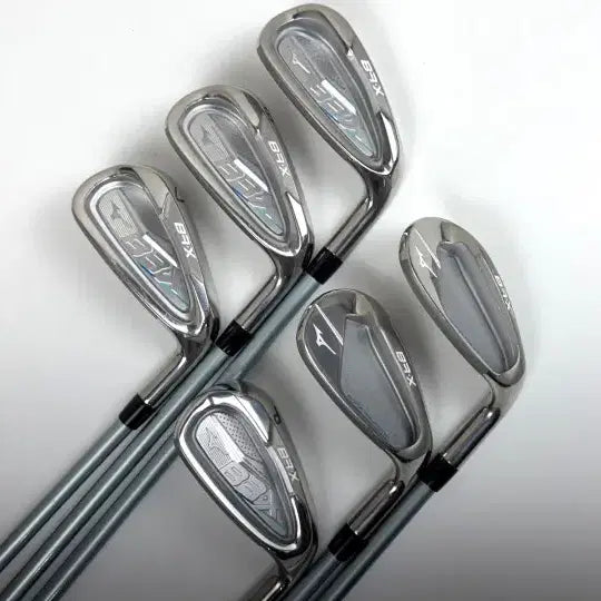 [BUNJANG] Mizuno BR-X Women's Iron Set (7-PW, G, S) L Flex 41.5g Graphite Shaft / 여성) 미즈노 BR.X 아이언 6(7~P,G,S) L flex 41.5g