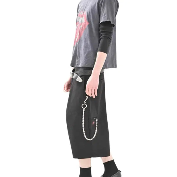 [BUNJANG] Logo Patchwork Shorts / [2] 로고 패치 워크 쇼츠