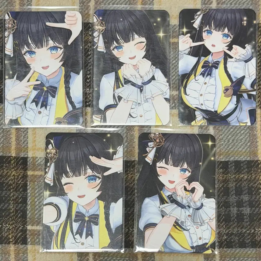 [BUNJANG] StellaLive Shirayuki Hina Star Rail Photocard Full Set / 스텔라이브 스타트레일 시라유키 히나 포토카드 풀세트