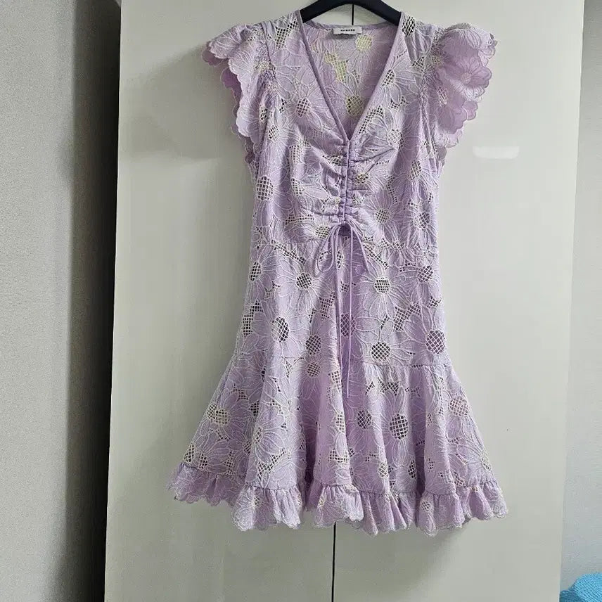 [BUNJANG] Sandro Daisy Lace Guipure Dress / 산드로 데이지레이스 귀퓌르원피스36