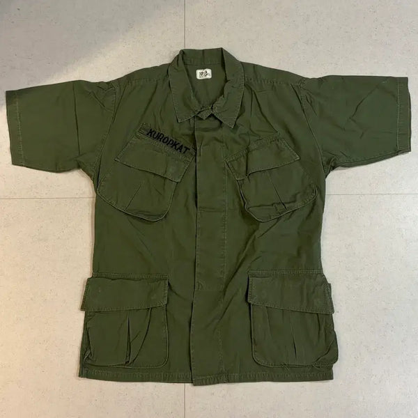 [BUNJANG] Original Military Jungle Fatigue Shirt / 오리지널 밀리터리 정글 퍼티그 셔츠