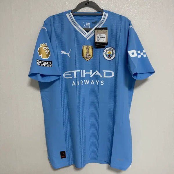 [BUNJANG] Manchester City 23-24 Home Authentic Jersey - De Bruyne - XL (International) / 23-24 맨체스터 시티 홈 어센틱 해외XL 더브라위너