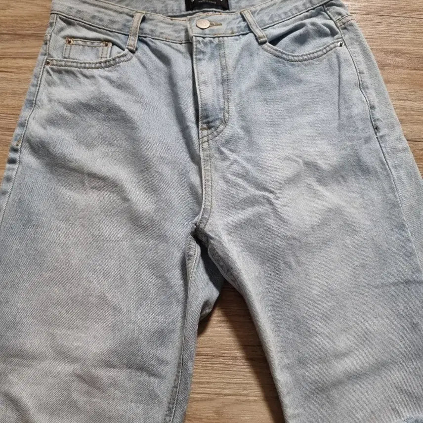 [BUNJANG] Women's Summer Denim Jeans / 옷장정리) 여성 여름 데님 청바지 찢청