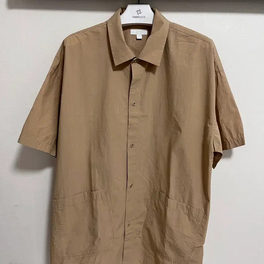 [BUNJANG] COS Cotton Shirt Beige / COS 코튼 셔츠 베이지