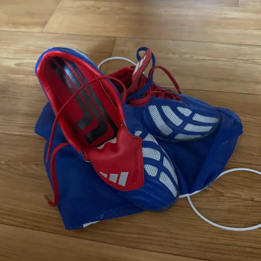 [BUNJANG] Predator Mania Japan Blue Football Boots (Re-soled) / 프레데터 매니아 재팬블루 창갈이