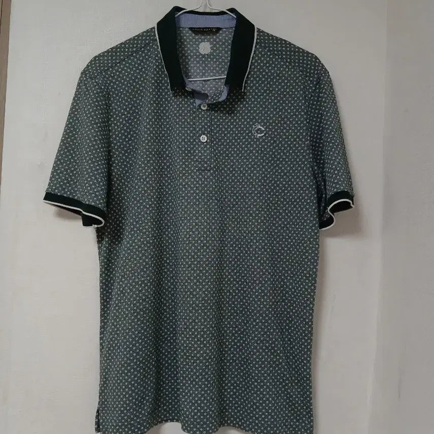 [BUNJANG] Louis Castel Men's Half Sleeve Polo Shirt Size 100 / 루이까스텔 반팔 카라티 남성100