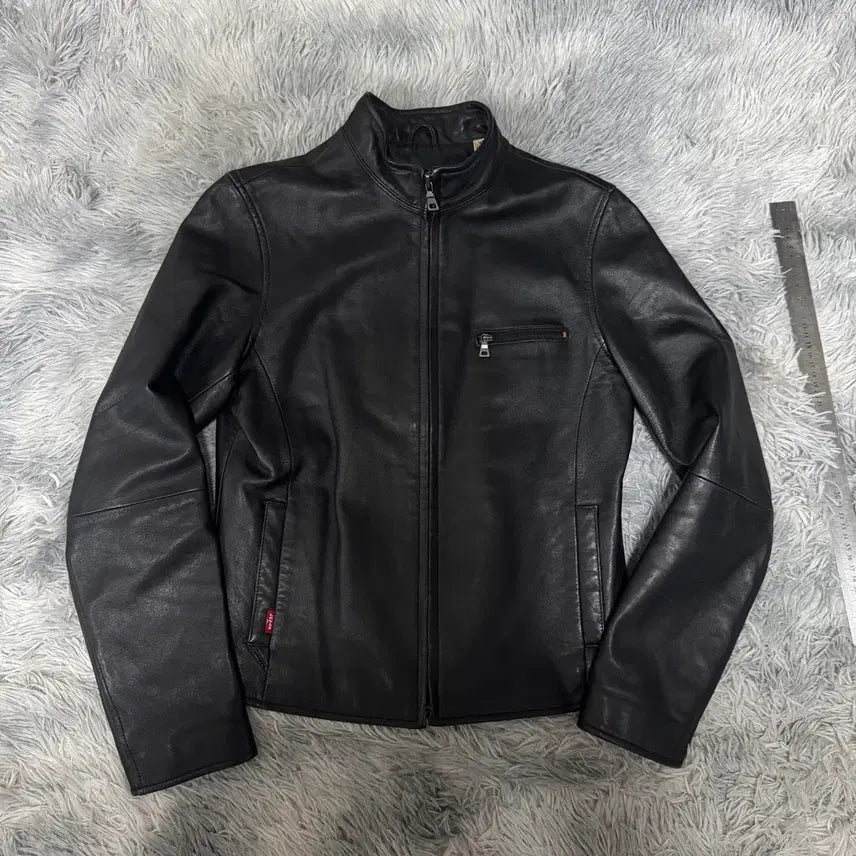 [BUNJANG] Levi's Women's Genuine Leather Jacket Size M90 / 리바이스 양가죽자켓 여성 M90 사이즈
