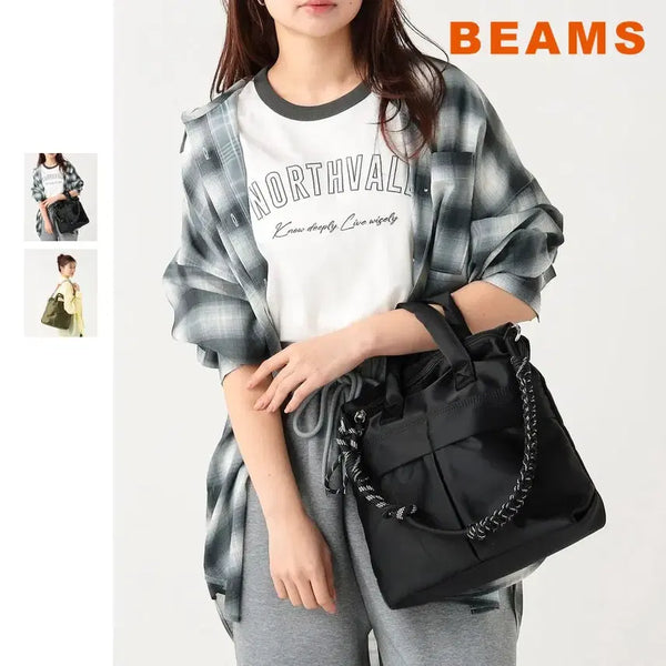 [BUNJANG] Beams Heart Cord Helmet Bag 26SS / 빔즈 하트 코드 헬멧 가방 26SS