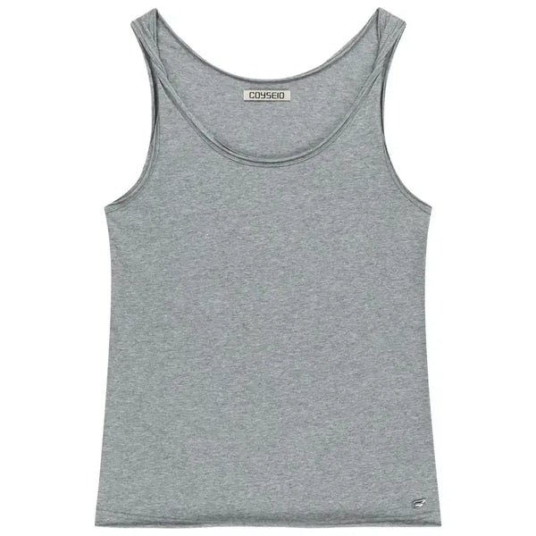 [BUNJANG] KOSEIO Twisted Sleeveless Melange Grey / 코이세이오 TWISTED SLEEVELESS MELANGE GREY